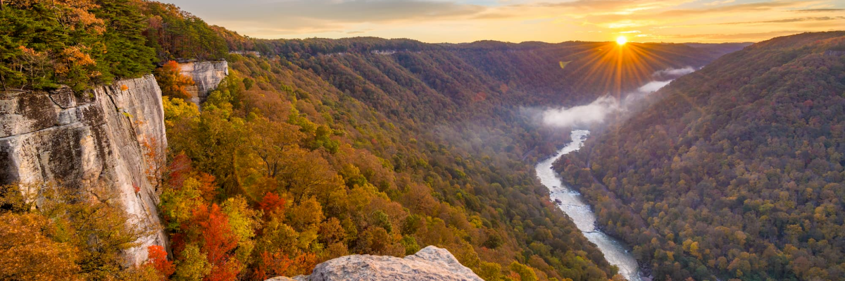 ‘Above New River Gorge’ and ‘New&nbsp;Potatoes’